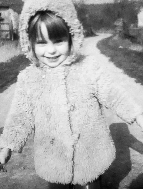 Photographie de Véronique Grandclerc enfant